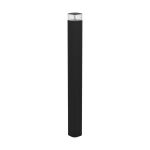 Eglo Sokkel Lamp Castelnuovo Aluminium Zwart| IP65- Geschikt voor 1x GU10
