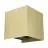 Eglo Wandlamp Valmontone Aluminium Goud 1.5W 200lm - 830 Warm Wit | IP20