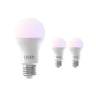 Voordeelpak 3x Calex Smart Tuya Wifi E27 Peer 8.5W 806lm - 822-840 Afstembaar Wit | RGBW - Dimbaar - Vervangt 60W